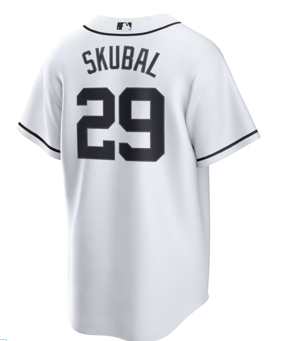 tarik skubal detroit tigers nike home replica jersey white