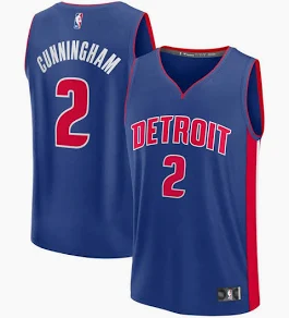 cade cunningham detroit pistons nike unisex swingman jersey icon edition blue
