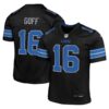 youth nike jameson williams black detroit lions game jersey (copy)