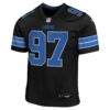 youth nike jameson williams black detroit lions game jersey (copy)