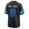 youth nike jameson williams black detroit lions game jersey