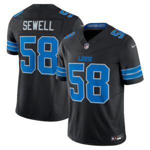 youth nike jameson williams black detroit lions game jersey (copy)