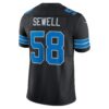 youth nike jameson williams black detroit lions game jersey (copy)